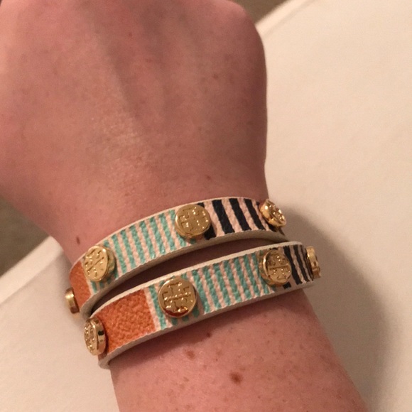 Tory Burch Multicolor Wrap Bracelet - Picture 1 of 3